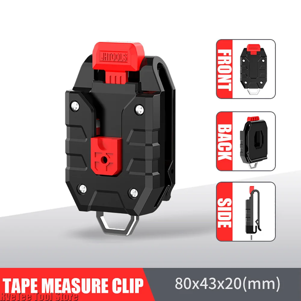 Tape Dispenser Weighted - Klip Sabuk Gantung Cepat Pengukur Pita
