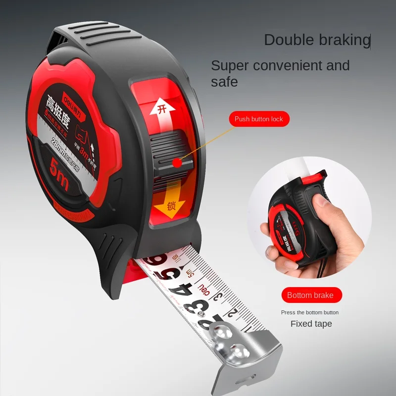 Deli pengukuran pita baja karb - Tape Dispenser Weighted ulasan dan harga