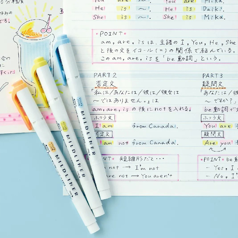 Spidol Highlighter Mildliner B - Zebra Pen Mildliner ulasan dan harga
